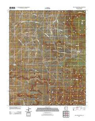 Toh Chin Lini Mesa Arizona Historical topographic map, 1:24000 scale, 7.5 X 7.5 Minute, Year 2011