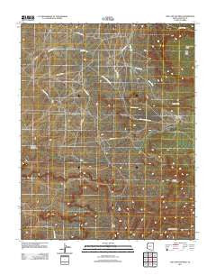 Toh Chin Lini Mesa Arizona Historical topographic map, 1:24000 scale, 7.5 X 7.5 Minute, Year 2011