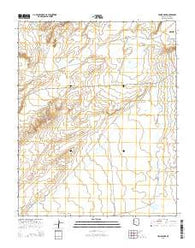 Toh De Niihe Arizona Current topographic map, 1:24000 scale, 7.5 X 7.5 Minute, Year 2014