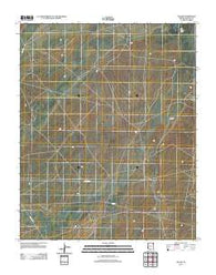 Tolani Arizona Historical topographic map, 1:24000 scale, 7.5 X 7.5 Minute, Year 2011