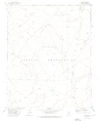 Tolani Arizona Historical topographic map, 1:24000 scale, 7.5 X 7.5 Minute, Year 1972