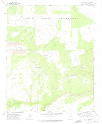 Tolapai Spring Arizona Historical topographic map, 1:24000 scale, 7.5 X 7.5 Minute, Year 1971