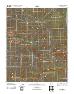 Tolapai Spring Arizona Historical topographic map, 1:24000 scale, 7.5 X 7.5 Minute, Year 2011