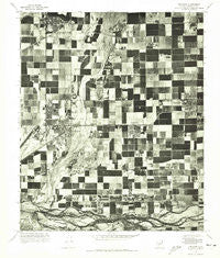 Tolleson Arizona Historical topographic map, 1:24000 scale, 7.5 X 7.5 Minute, Year 1971