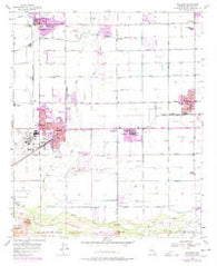 Tolleson Arizona Historical topographic map, 1:24000 scale, 7.5 X 7.5 Minute, Year 1957