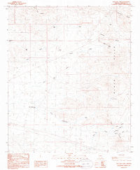 Tollgate Tank Arizona Historical topographic map, 1:24000 scale, 7.5 X 7.5 Minute, Year 1985