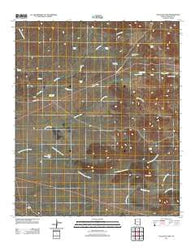 Tollgate Tank Arizona Historical topographic map, 1:24000 scale, 7.5 X 7.5 Minute, Year 2011