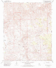 Tom Brown Canyon Arizona Historical topographic map, 1:24000 scale, 7.5 X 7.5 Minute, Year 1967