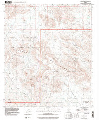 Tom Thumb Arizona Historical topographic map, 1:24000 scale, 7.5 X 7.5 Minute, Year 1996