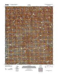 Tom Brown Canyon Arizona Historical topographic map, 1:24000 scale, 7.5 X 7.5 Minute, Year 2011