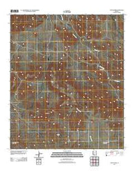 Tom Thumb Arizona Historical topographic map, 1:24000 scale, 7.5 X 7.5 Minute, Year 2011