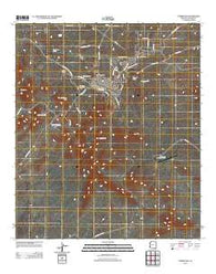 Tombstone Arizona Historical topographic map, 1:24000 scale, 7.5 X 7.5 Minute, Year 2012