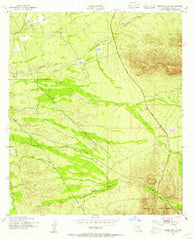 Tombstone SE Arizona Historical topographic map, 1:24000 scale, 7.5 X 7.5 Minute, Year 1952