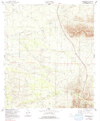 Tombstone SE Arizona Historical topographic map, 1:24000 scale, 7.5 X 7.5 Minute, Year 1952
