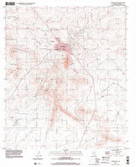 Tombstone Arizona Historical topographic map, 1:24000 scale, 7.5 X 7.5 Minute, Year 1996