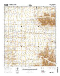 Tombstone SE Arizona Current topographic map, 1:24000 scale, 7.5 X 7.5 Minute, Year 2014
