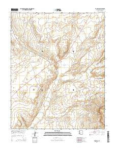 Tonalea Arizona Current topographic map, 1:24000 scale, 7.5 X 7.5 Minute, Year 2014