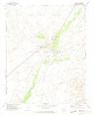 Tonalea Arizona Historical topographic map, 1:24000 scale, 7.5 X 7.5 Minute, Year 1970