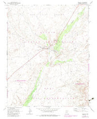 Tonalea Arizona Historical topographic map, 1:24000 scale, 7.5 X 7.5 Minute, Year 1970
