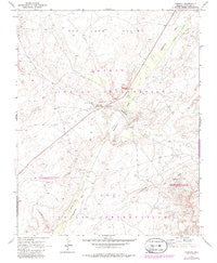 Tonalea Arizona Historical topographic map, 1:24000 scale, 7.5 X 7.5 Minute, Year 1970