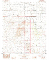 Tonopah Arizona Historical topographic map, 1:24000 scale, 7.5 X 7.5 Minute, Year 1984