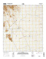 Topawa Arizona Current topographic map, 1:24000 scale, 7.5 X 7.5 Minute, Year 2014