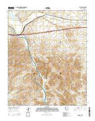 Topock Arizona Current topographic map, 1:24000 scale, 7.5 X 7.5 Minute, Year 2014
