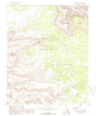 Topocoba Hilltop Arizona Historical topographic map, 1:24000 scale, 7.5 X 7.5 Minute, Year 1988