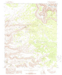 Topocoba Hilltop Arizona Historical topographic map, 1:24000 scale, 7.5 X 7.5 Minute, Year 1988