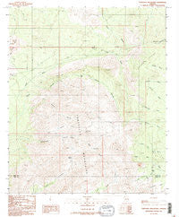 Tortolita Mountains Arizona Historical topographic map, 1:24000 scale, 7.5 X 7.5 Minute, Year 1988
