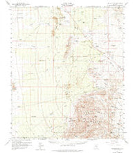 Tortolita Mts Arizona Historical topographic map, 1:62500 scale, 15 X 15 Minute, Year 1959