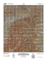 Tortolita Mountains Arizona Historical topographic map, 1:24000 scale, 7.5 X 7.5 Minute, Year 2011