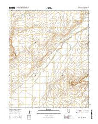 Tovar Mesa West Arizona Current topographic map, 1:24000 scale, 7.5 X 7.5 Minute, Year 2014