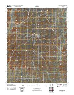 Toyei School Arizona Historical topographic map, 1:24000 scale, 7.5 X 7.5 Minute, Year 2011