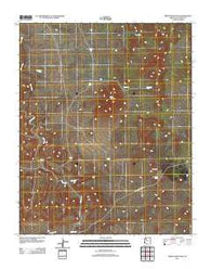 Trinity Mountain Arizona Historical topographic map, 1:24000 scale, 7.5 X 7.5 Minute, Year 2011