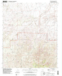Tripp Canyon Arizona Historical topographic map, 1:24000 scale, 7.5 X 7.5 Minute, Year 1997
