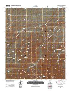 Tripp Canyon Arizona Historical topographic map, 1:24000 scale, 7.5 X 7.5 Minute, Year 2011