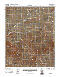 Truxton Arizona Historical topographic map, 1:24000 scale, 7.5 X 7.5 Minute, Year 2011