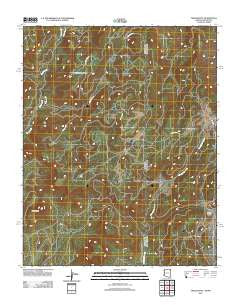 Tsaile Butte Arizona Historical topographic map, 1:24000 scale, 7.5 X 7.5 Minute, Year 2011