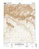 Tse Esgizii Arizona Current topographic map, 1:24000 scale, 7.5 X 7.5 Minute, Year 2014