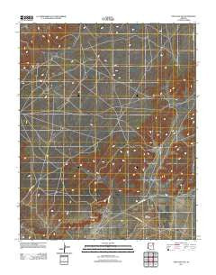 Tsin Naan Tee Arizona Historical topographic map, 1:24000 scale, 7.5 X 7.5 Minute, Year 2011
