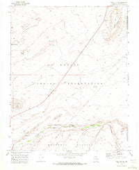 Tuba City NE Arizona Historical topographic map, 1:24000 scale, 7.5 X 7.5 Minute, Year 1969