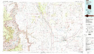 Tuba City Arizona Historical topographic map, 1:100000 scale, 30 X 60 Minute, Year 1983