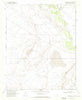 Tucker Mesa NE Arizona Historical topographic map, 1:24000 scale, 7.5 X 7.5 Minute, Year 1968