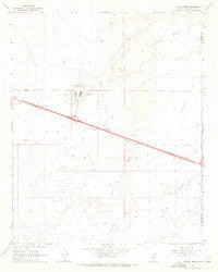 Tucker Mesa Arizona Historical topographic map, 1:24000 scale, 7.5 X 7.5 Minute, Year 1968