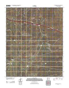 Tucker Mesa SW Arizona Historical topographic map, 1:24000 scale, 7.5 X 7.5 Minute, Year 2011