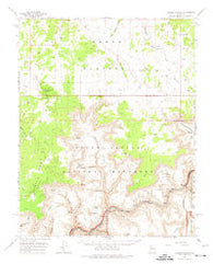 Tuckup Canyon Arizona Historical topographic map, 1:62500 scale, 15 X 15 Minute, Year 1962