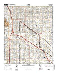 Tucson Arizona Current topographic map, 1:24000 scale, 7.5 X 7.5 Minute, Year 2014