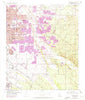 Tucson East Arizona Historical topographic map, 1:24000 scale, 7.5 X 7.5 Minute, Year 1957