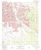 Tucson East Arizona Historical topographic map, 1:24000 scale, 7.5 X 7.5 Minute, Year 1983